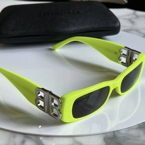Balenciaga Lime Green VR Glasses
